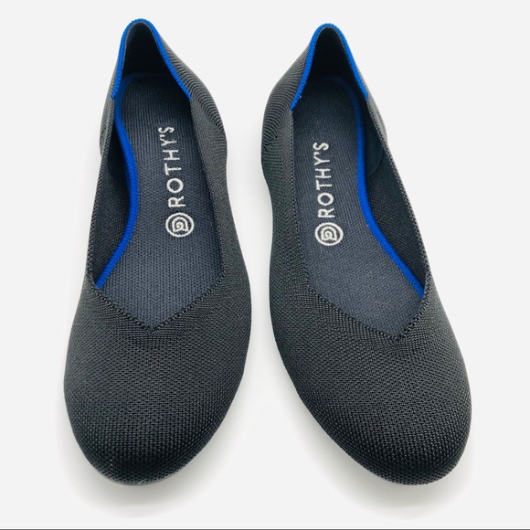 Rothy's Shoes - Rothy’s Black Round Toe Ballet Flat Shoes Size 9.5